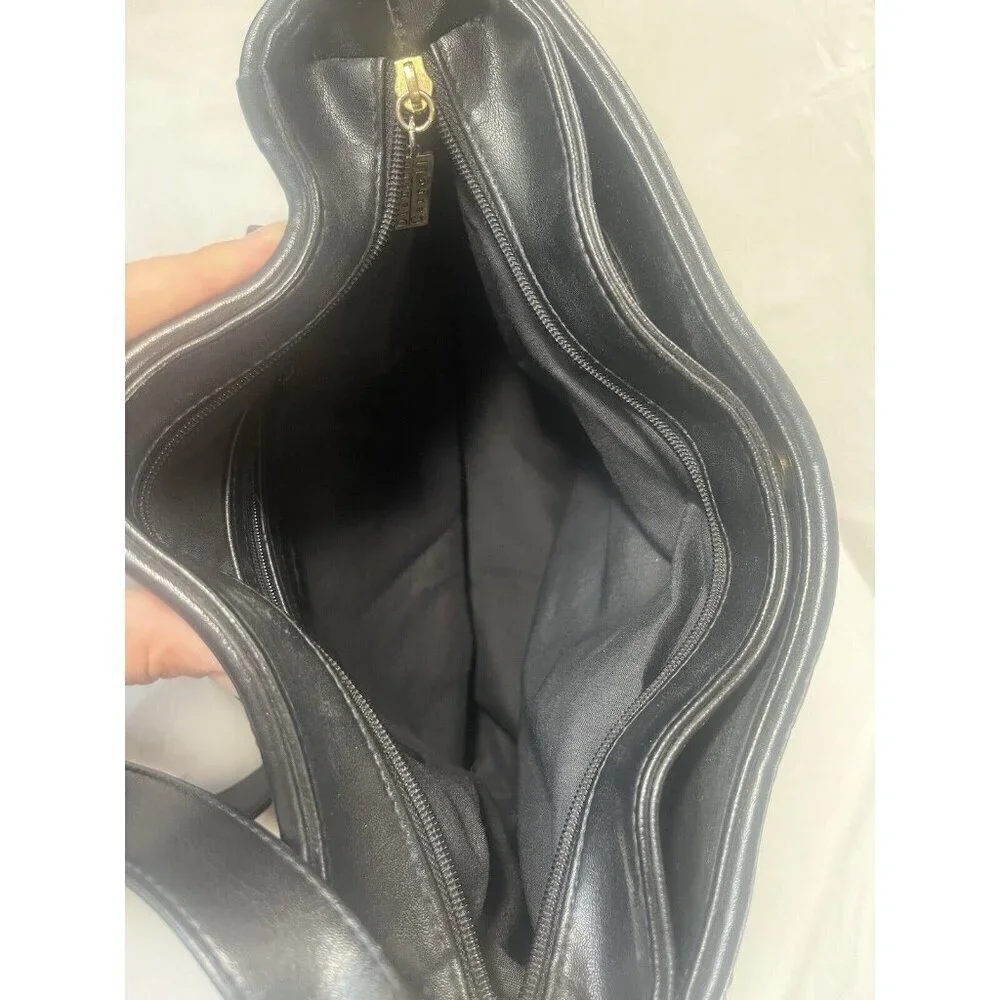 diahann carroll Ribbed leather purse